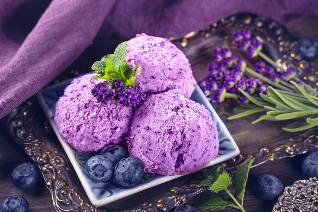 Honey Lavender Ice Cream